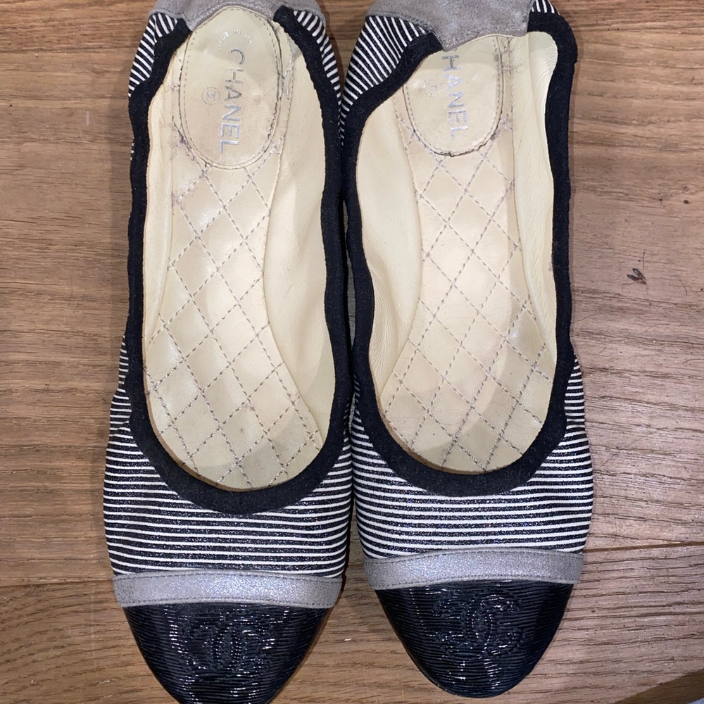 Super trendy Chanel ballet flats - Picture 1 of 8